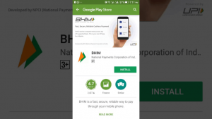 BHIM launched by PM Narendra Modi