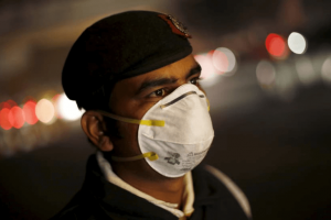 AIMS launched air pollution protection device especially for Delhiites