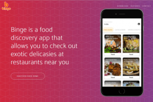 Introducing Binge : Food Discovery and Pre-ordering Platform
