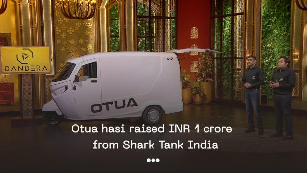 Otua has raised INR 1 crore from Shark Tank India