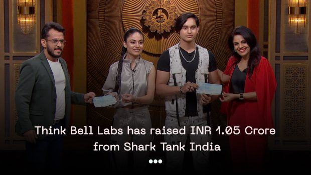 Think Bell Labs has raised INR 1.05 crore from Shark Tank India