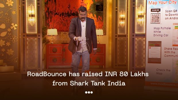 RoadBounce has raised INR 80 lakhs from Shark Tank India