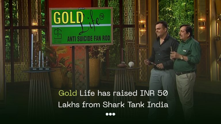 Gold Life from shark tank india blog