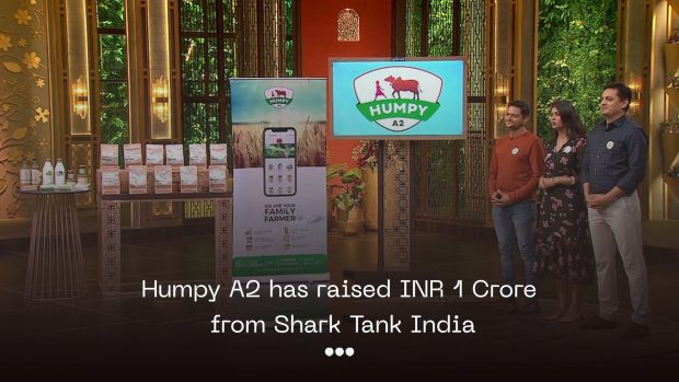 Humpy A2 has Raised INR 1 Crore from Shark Tank India