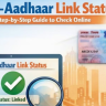 Aadhar pan card link status