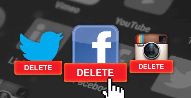 Delete Account on Social Media Platforms