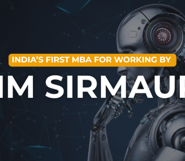Indias First AI Native MBA for Working Professionals