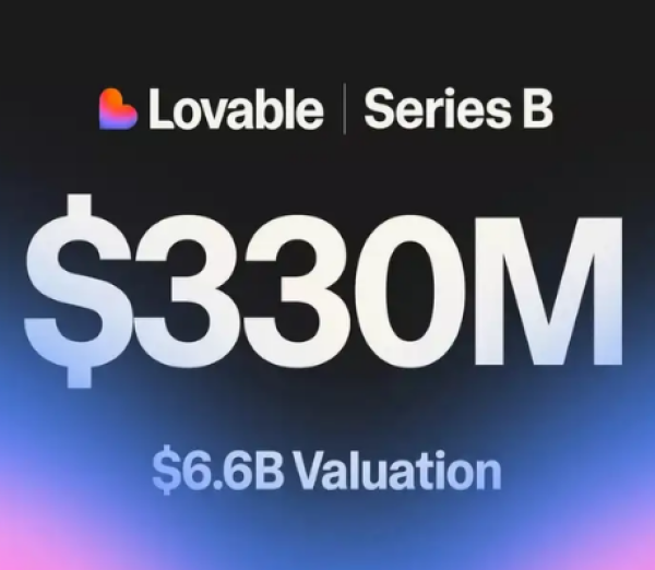 Lovable raise 300 Millions Dollars Lovable Funding Round