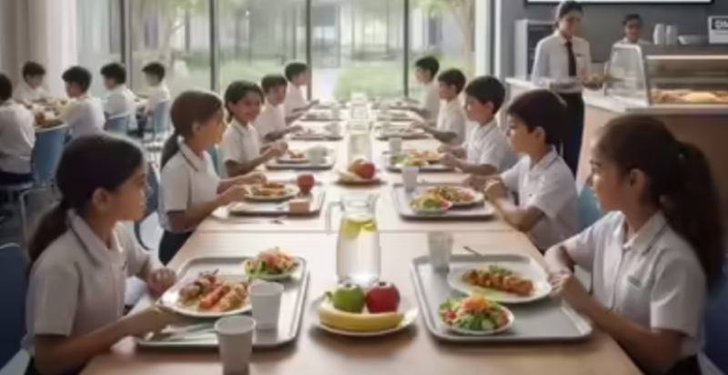 My School Food AI Chatbot Ghalia