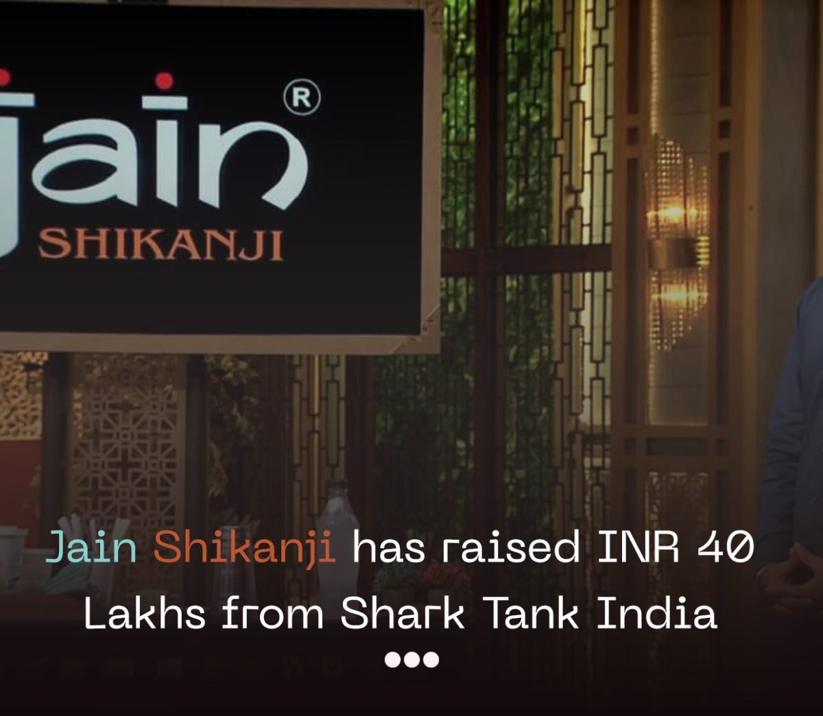 Jain Shikanji from shark tank india blog
