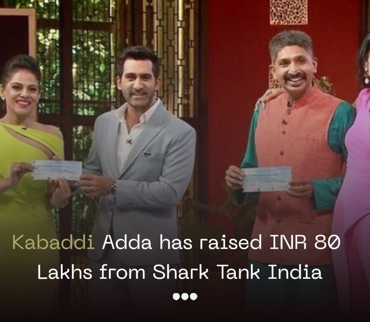 Kabaddi Adda from shark tank india blog